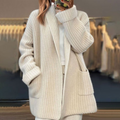 Halvara | Women's Open Front Cardigan Knit Sweater