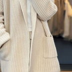 Halvara | Women's Open Front Cardigan Knit Sweater