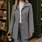 Women's Wool Notched Lapel Blazer