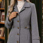 Women's Wool Notched Lapel Blazer