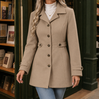 Women's Wool Notched Lapel Blazer