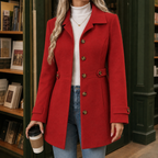 Women's Wool Notched Lapel Blazer