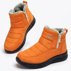 Jess | Women’s Quilted Side Zip Winter Ankle Boots