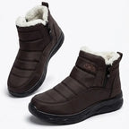 Jess | Women’s Quilted Side Zip Winter Ankle Boots