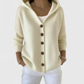 Orvine | Women's Hooded Button-Down Cardigan Sweater