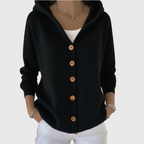 Orvine | Women's Hooded Button-Down Cardigan Sweater