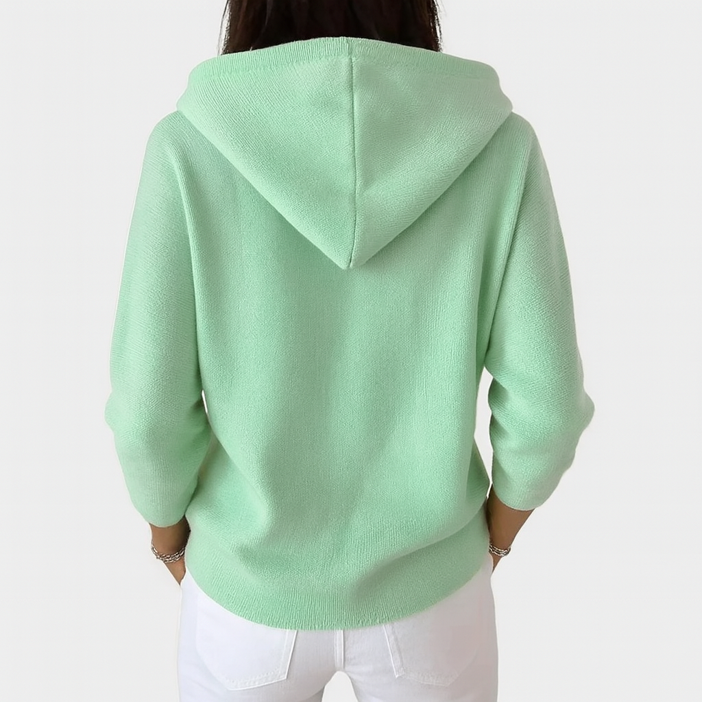 Orvine | Women's Hooded Button-Down Cardigan Sweater