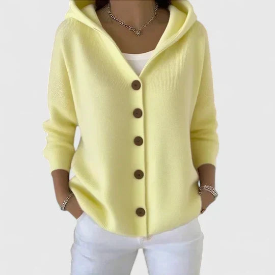 Orvine | Women's Hooded Button-Down Cardigan Sweater