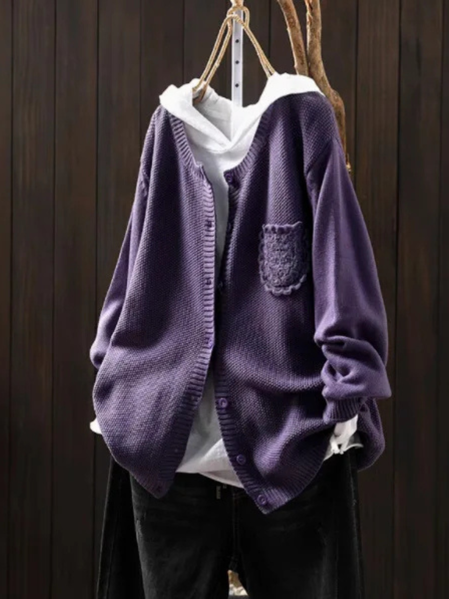 Remilda | Women's Oversized Knit Cardigan Sweater