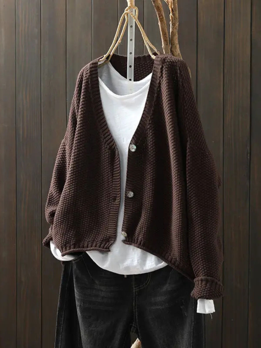 Talveth | Women's Oversized Knit Cardigan Sweater