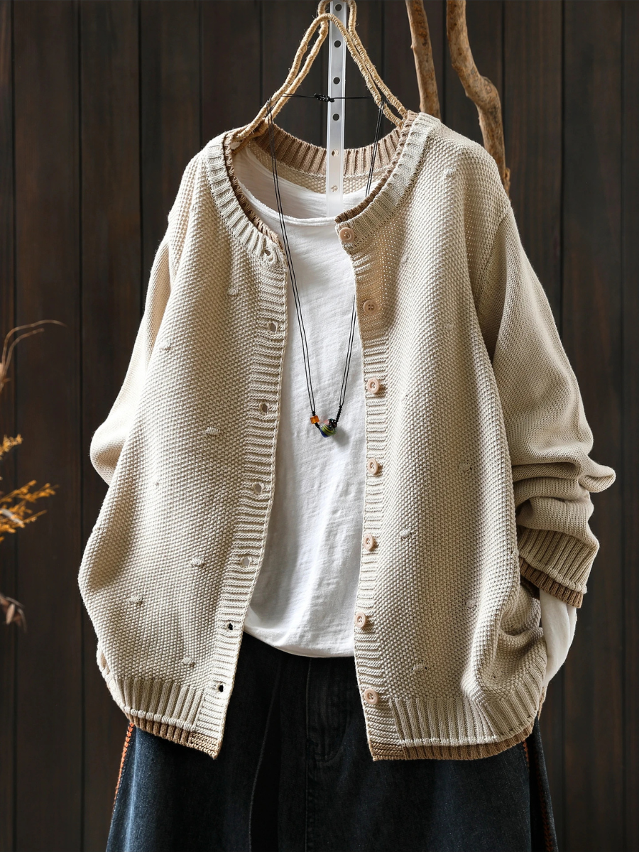 Veldara | Women's Oversized Knit Cardigan