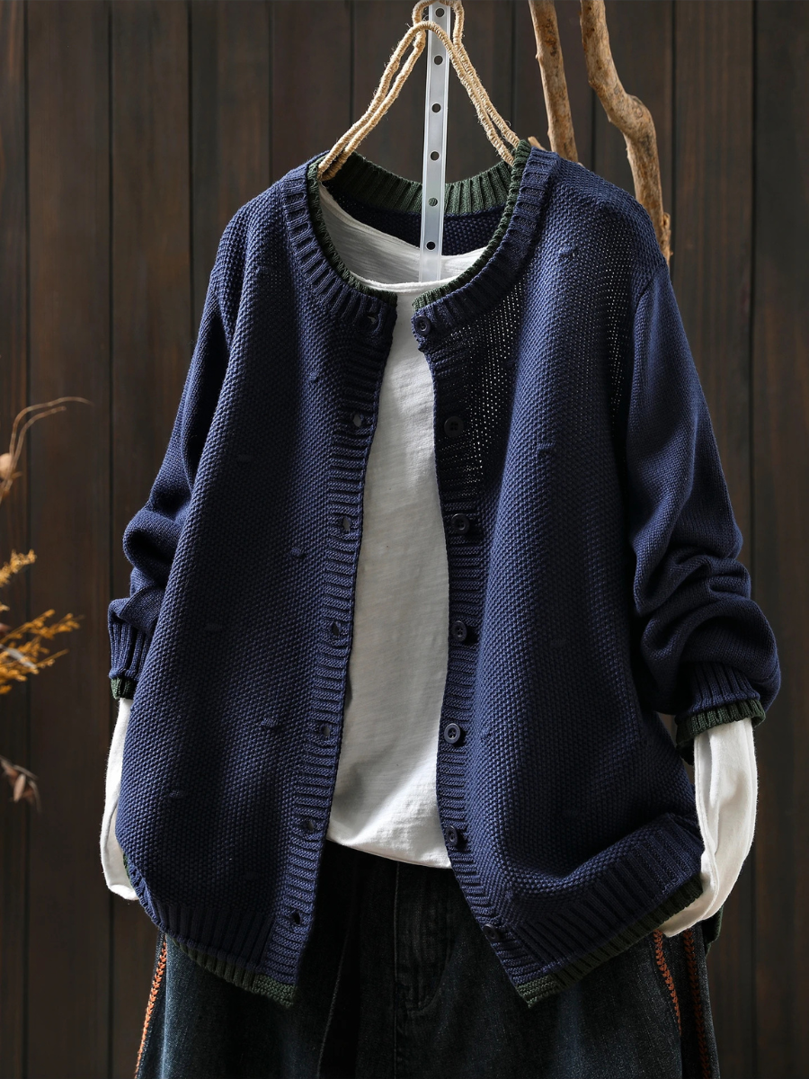 Veldara | Women's Oversized Knit Cardigan