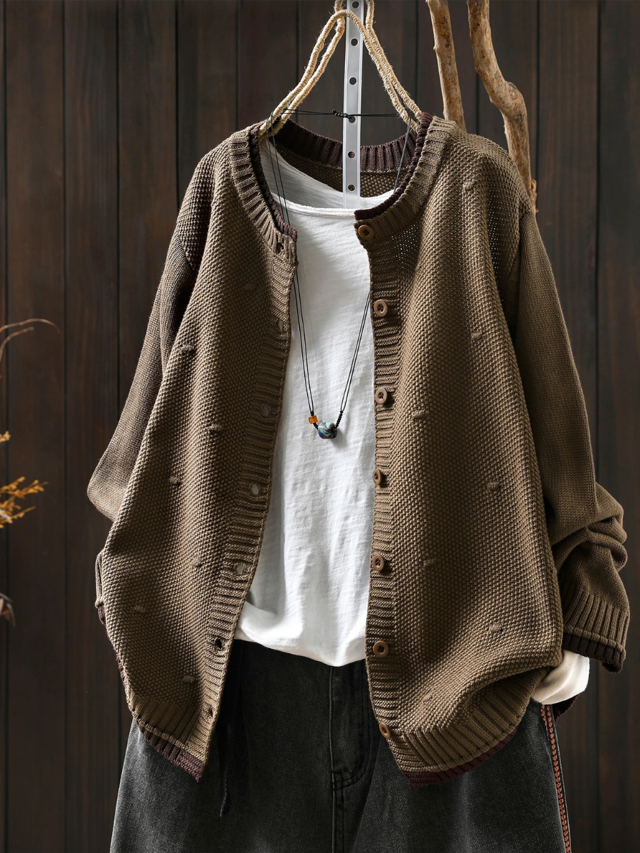 Veldara | Women's Oversized Knit Cardigan