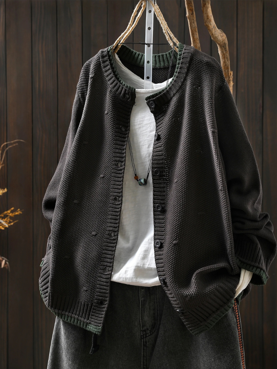 Veldara | Women's Oversized Knit Cardigan
