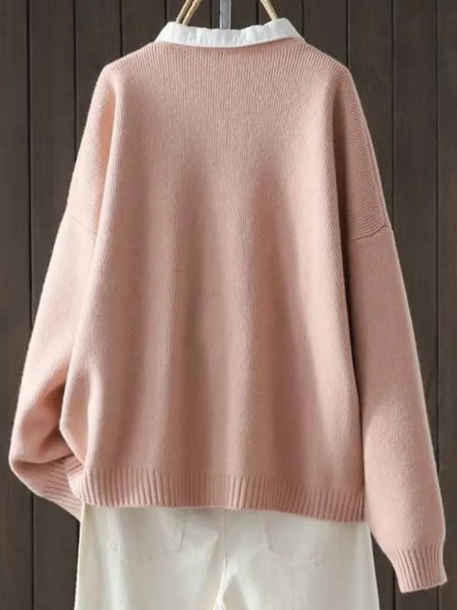 Vimala | Women's Relaxed Fit Knit Cardigan with Pockets