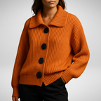Vrelda | Women's Oversized Button-Front Cardigan