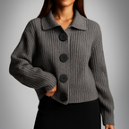 Vrelda | Women's Oversized Button-Front Cardigan