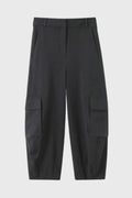 Women's High Waist Straight Leg Cargo Pants